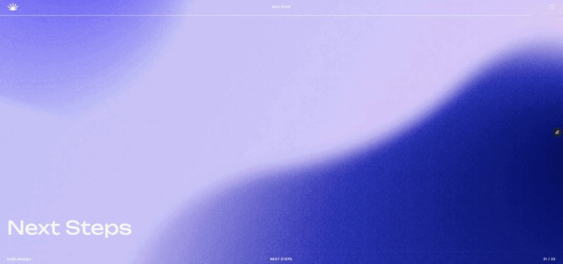 A complex and long lottie animation on the new HOBI microsite